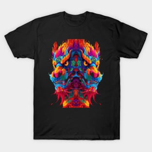 Neon Komainu Majesty T-Shirt